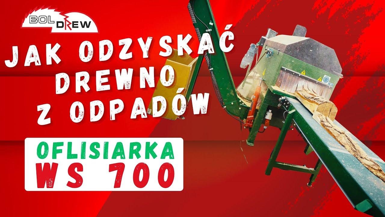 Oflisiarka WS700 Boldrew Tartak — Jak odzyskać drewno z odpadów?